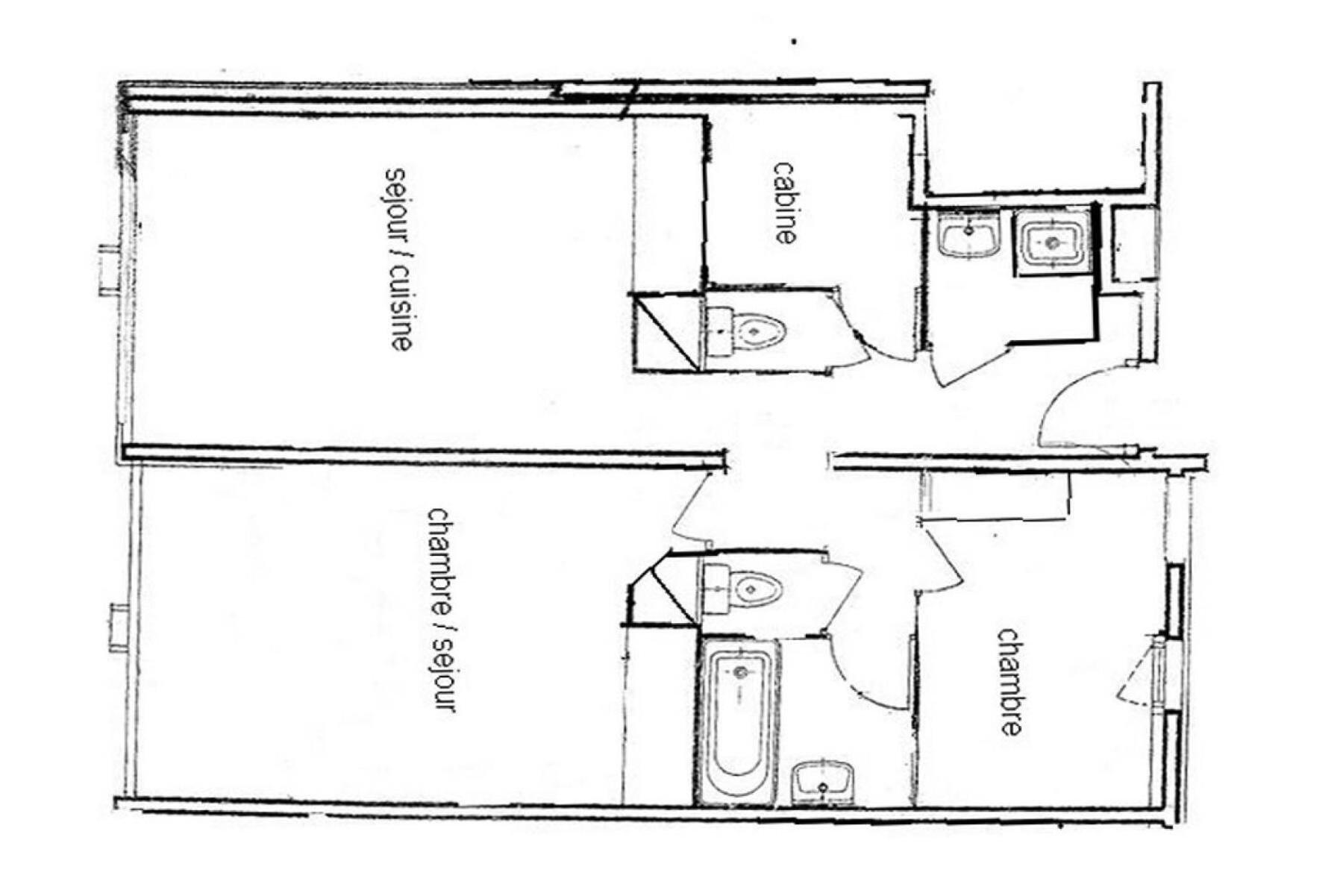 Residence Biellaz - 3 Pieces Pour 8 Personnes 174 Saint-Martin-de-Belleville Kültér fotó